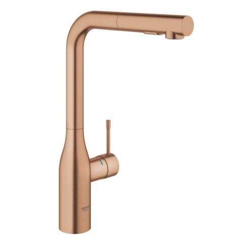 Grohe Essence New Eviye Bataryası Fırçalı Warm Sunset (30270DL0)