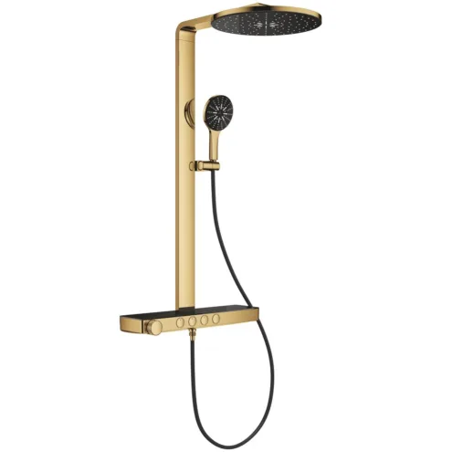 GROHE Rainshower Aqua Pure sıva üstü duş sistemi Cool Sunrise, 100964GL00