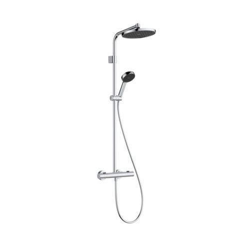 Hansgrohe Activera S Duş Kolonu 240 1jet EcoSmart EcoSmart Ecostat Fine Krom 28078000