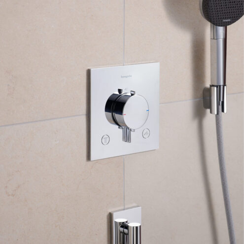 Hansgrohe Ecostat Comfort E Termostatik Ankastre 2 Çıkışlı Krom 33711000