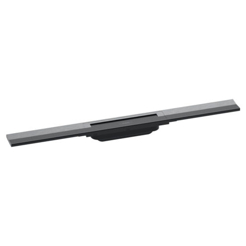 Hansgrohe Linear duş kanalı 70 cm kesilebilir serbest kurulum için Mat Siyah Krom 56043340