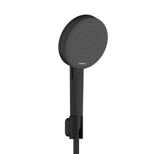 Hansgrohe Raindance Alive Select S 125 3jet EcoSmart Satin Siyah Duş Askı Seti 160 cm Hortumlu 24611670