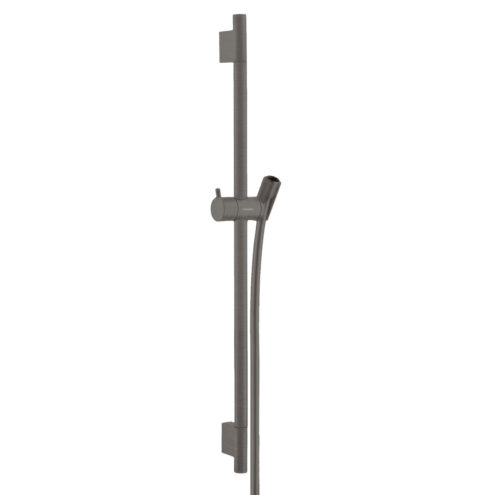Hansgrohe Unıca’S Puro Duş Tiji 65 cm Mat Siyah Krom Duş Barı 28632340