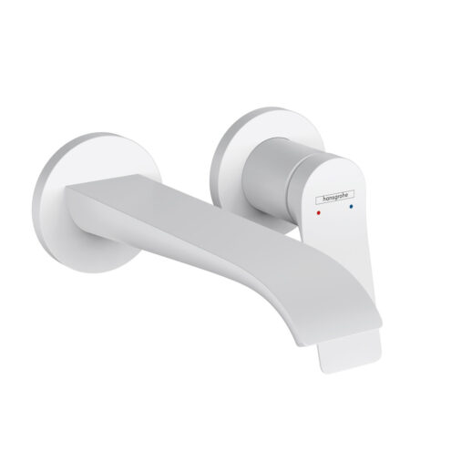 Hansgrohe Vivenis 19,5 cm Gagalı Ankastre Lavabo Bataryası Mat Beyaz 75050700