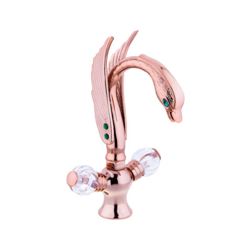 Boden Ördek lavabo bataryası rose altın
