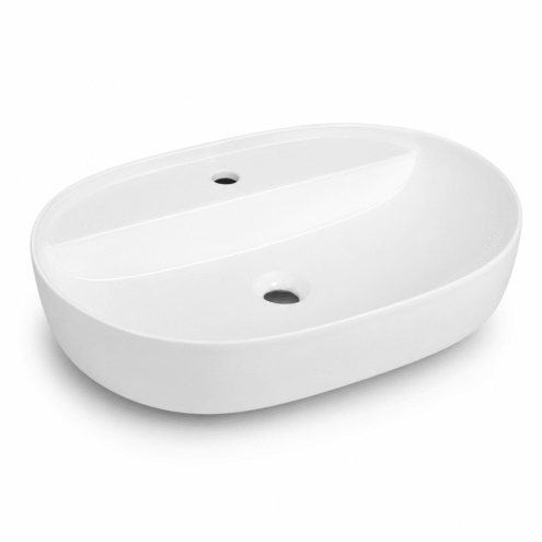 Boden seramik üstten delikli lavabo 136B / 953A 600×425×150 mm