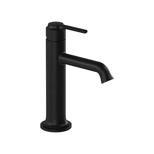 VitrA Origin Classic mat siyah üstten kumandalı lavabo bataryası