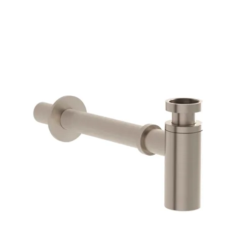 VitrA Origin fırçalı nikel T tipi lavabo sifonu