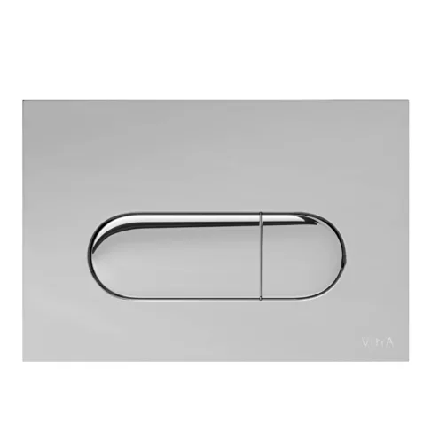 VitrA Root Round parlak krom kumanda paneli