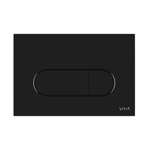 VitrA Root Round siyah kumanda paneli