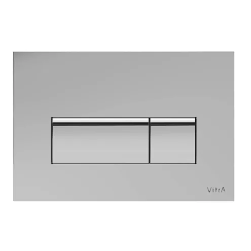 VitrA Root Square parlak krom kumanda paneli