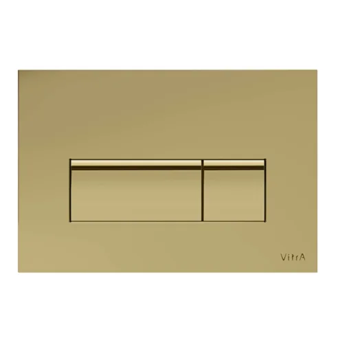 VitrA Root Square soft altın kumanda paneli