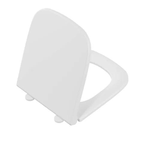 VitrA S20 Square Beyaz Plastik Menteşeli Yavaş Kapanır Klozet Kapağı