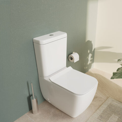 VitrA S25 Square beyaz DTD takım klozet seti