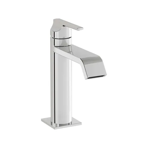 VitrA Suit krom lavabo bataryası, üstten görünüm
