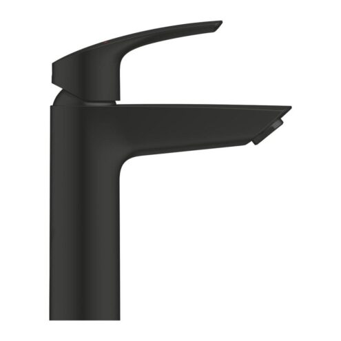 GROHE Eurosmart tek kumandalı lavabo bataryası M boy mat siyah, 233242433