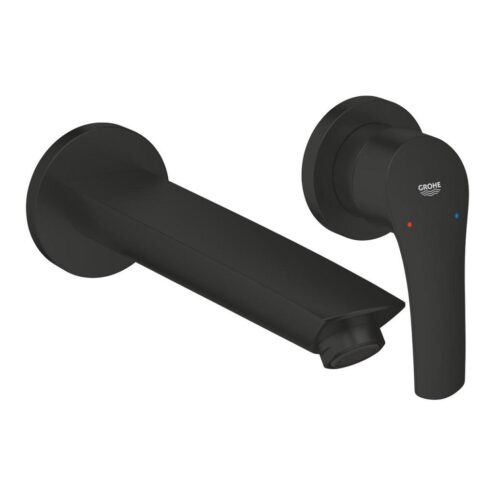GROHE Eurosmart 2 delikli ankastre lavabo bataryası M boy mat siyah, 293382433