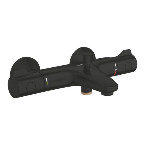 GROHE Grohtherm 800 termostatik banyo duş bataryası mat siyah, 1022032430