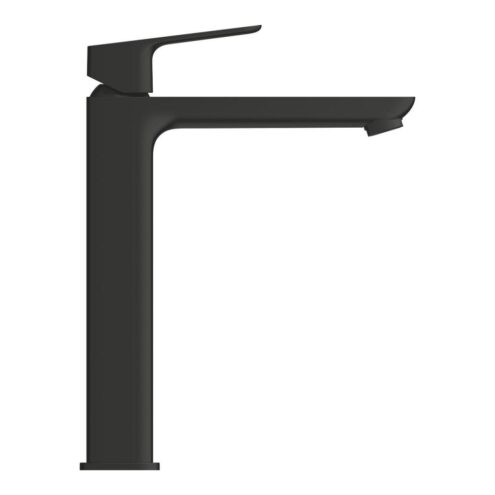 GROHE Cubeo tek kumandalı çanak lavabo bataryası XL boy mat siyah 1017292430