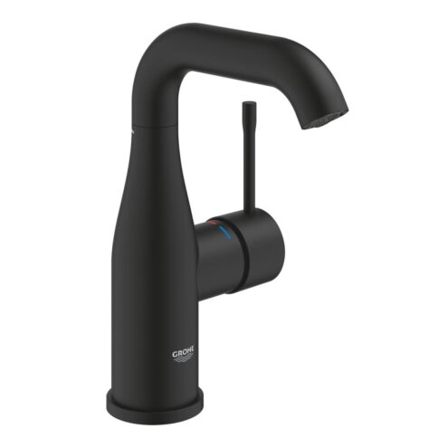 GROHE Essence tek kumandalı lavabo bataryası M boy Phantom Black, 24176KF1