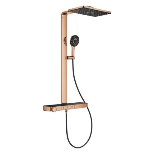 GROHE Rainshower Aqua Pure sıva üstü duş sistemi Warm Sunset 100961DA00