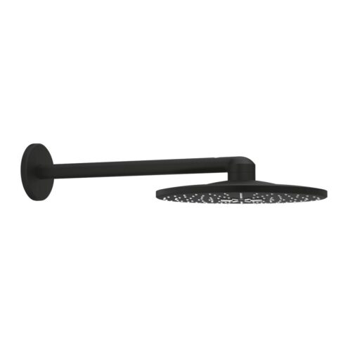 GROHE Rainshower SmartActive 310 tepe duşu seti 2 akışlı 430 mm Phantom Black, 22123KF0