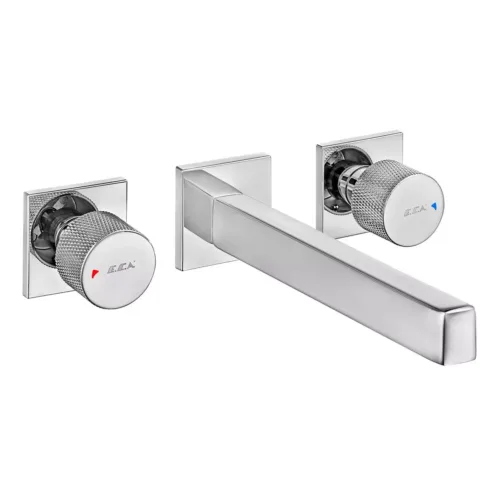 ECA Life Ankastre Lavabo Bataryası 3 Delikli Duvardan Krom 102106777 102106777