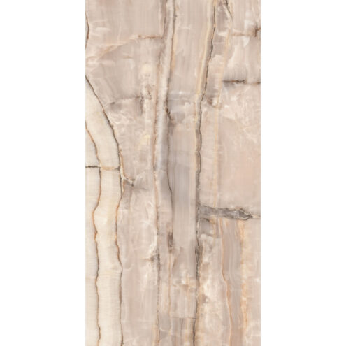 Kütahya Seramik Art Onyx 60x120 cm Rektifiye Parlak Nano Seramik 55018126RN 17