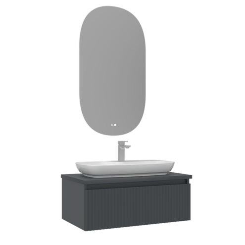 Orka Lentia 80 cm banyo dolabı