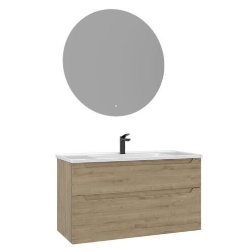 Orka Messina 100 cm LED’li banyo dolabı