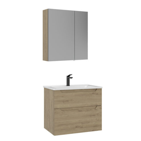 Orka Messina 65 cm aynalı dolaplı banyo dolabı