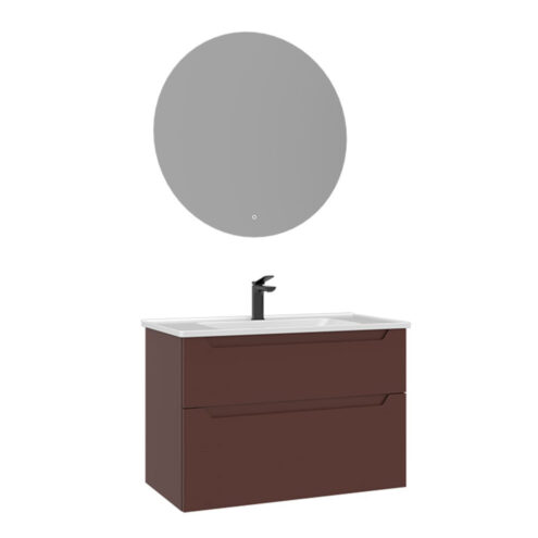 Orka Messina 85 cm LED’li banyo dolabı