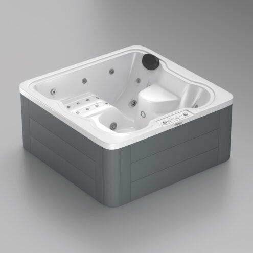 Shower Aria Eco 4 kişilik mini SPA havuz