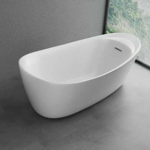 Shower Auro 85×180 cm beyaz bağımsız küvet