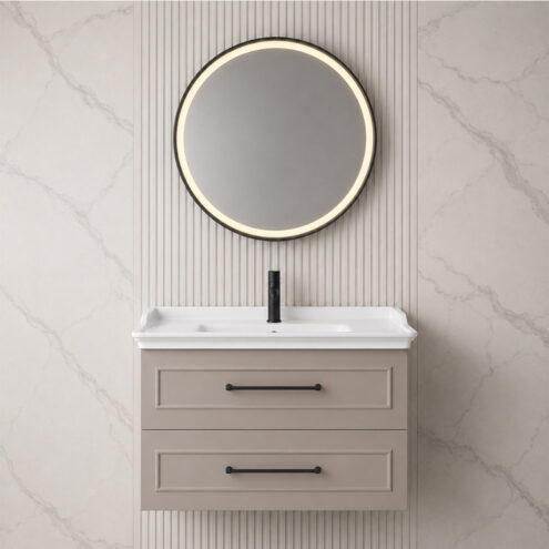 Kerte 80 cm banyo dolabı
