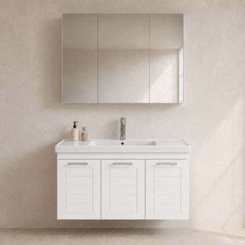 Damla Idea 100 cm banyo dolabı