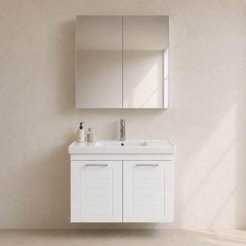 Damla Idea 80 cm banyo dolabı
