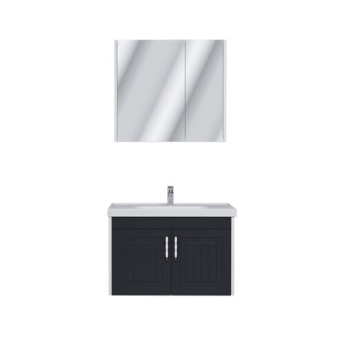 Retro 80 cm banyo dolabı