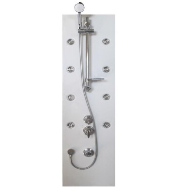 Shower Carolino küvet üzeri şok duş paneli