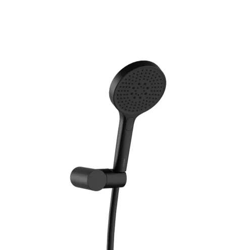 Artema El Duşu Takımları Mat Siyah Core Round Duş El Duşu Takımı 3F (120 Mm) – A4591436