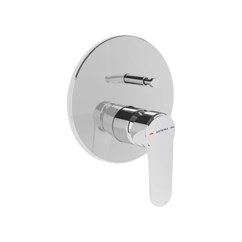 Artema Root Round Krom Ankastre Banyo Bataryası