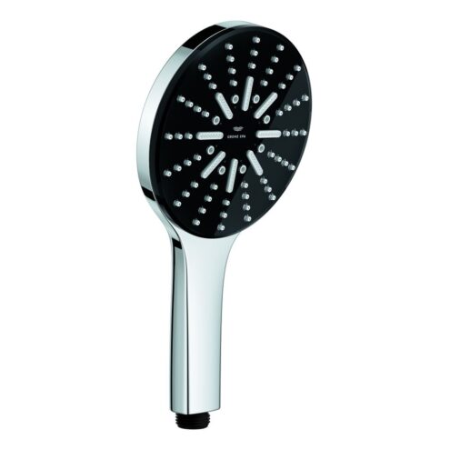 Grohe Rainshower Aqua Pure El Duşu 3 Akışlı Krom Siyah 101676KI00