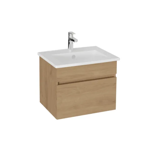 VitrA 60 cm Soft Altın Lavabo Dolabı Tek Armatür Delikli Bir Çekmeceli – 69773