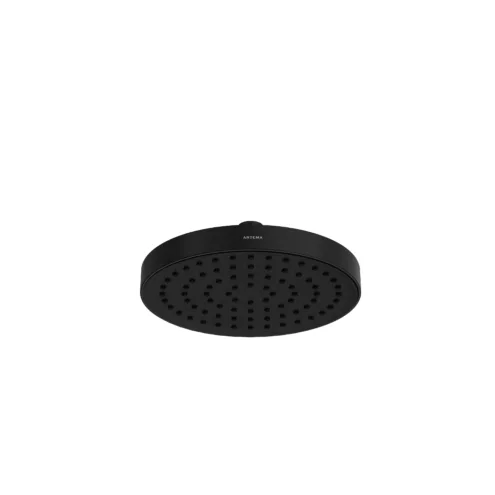 VitrA Duş Başlıkları Mat Siyah Base Round Duş Başlığı 1F (200 Mm) – A4590436