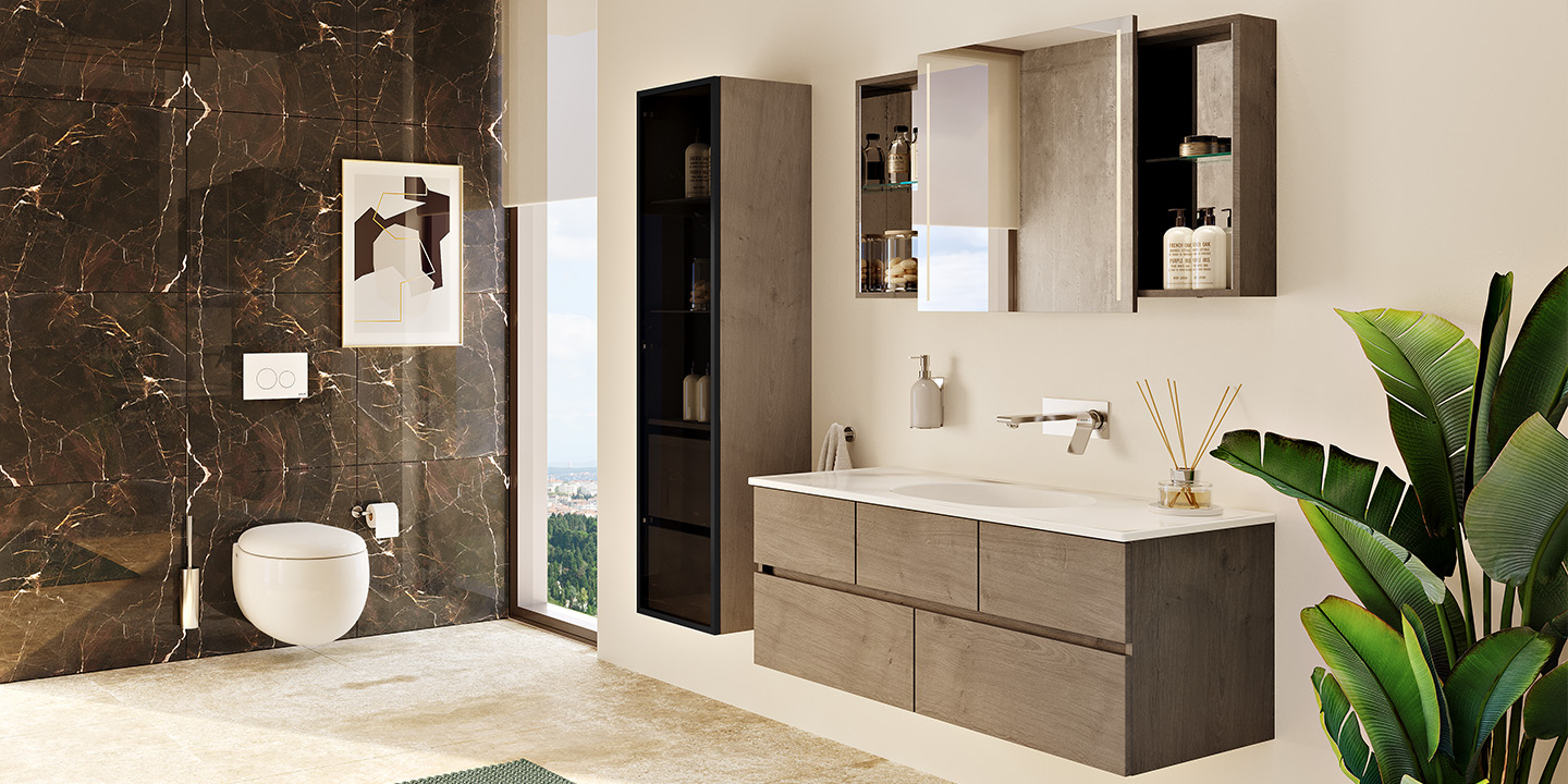 Christophe Pillet tasarımı VitrA Memoria banyo uygulaması