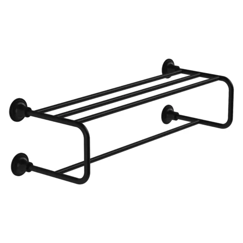 VitrA Origin Classic Mat Siyah Havlu Rafı – A4452536