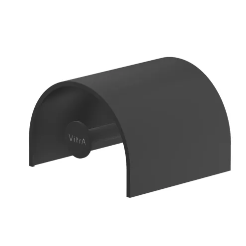 VitrA Origin Mat Siyah Tuvalet Kağıtlığı (kapaklı) – A4488836